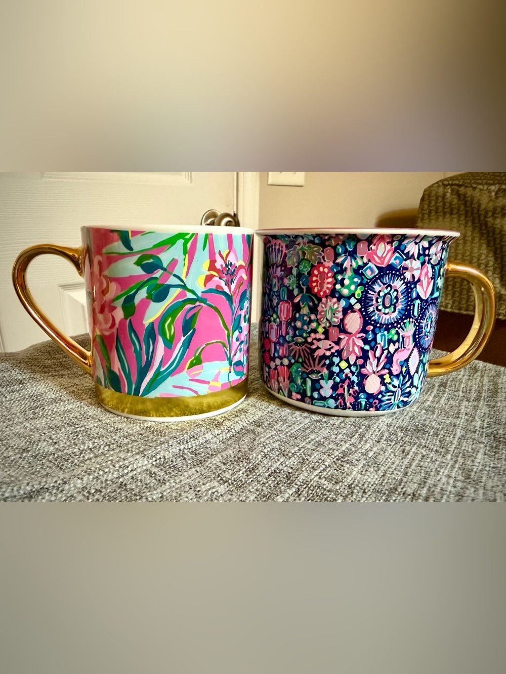 2 Lilly Pulitzer Coffee Mugs